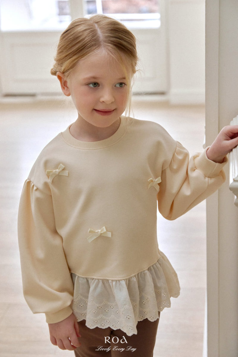 Roa - Korean Children Fashion - #childofig - Spring Ribbon Sweatshirt - 10