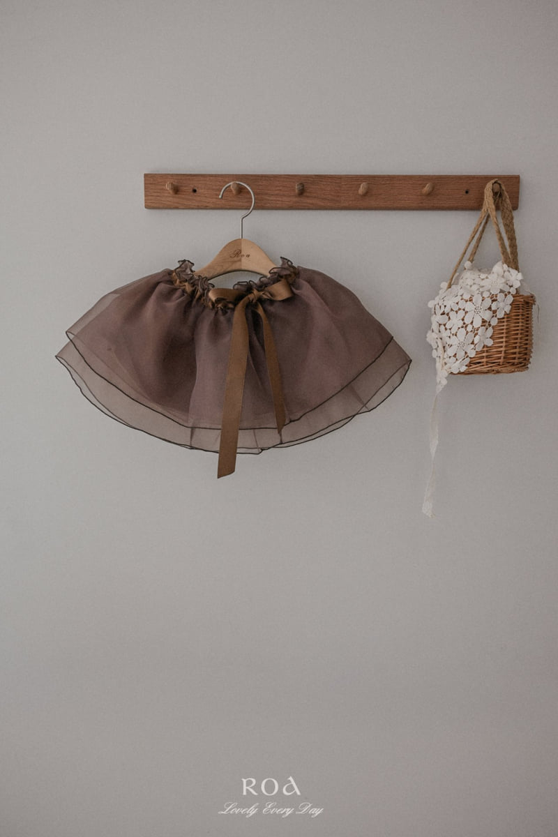 Roa - Korean Children Fashion - #childofig - Sheer Double-Layer Skirt - 12