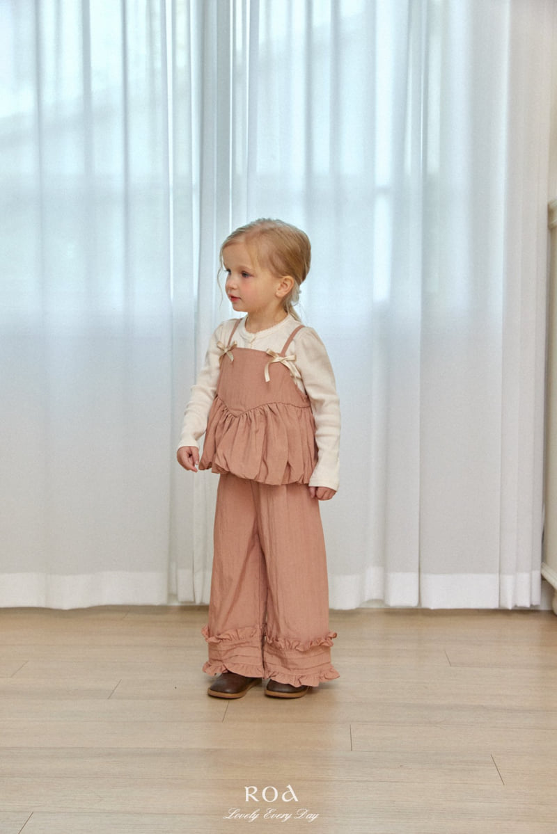 Roa - Korean Children Fashion - #childrensboutique - Ribbon Bubble Set - 2