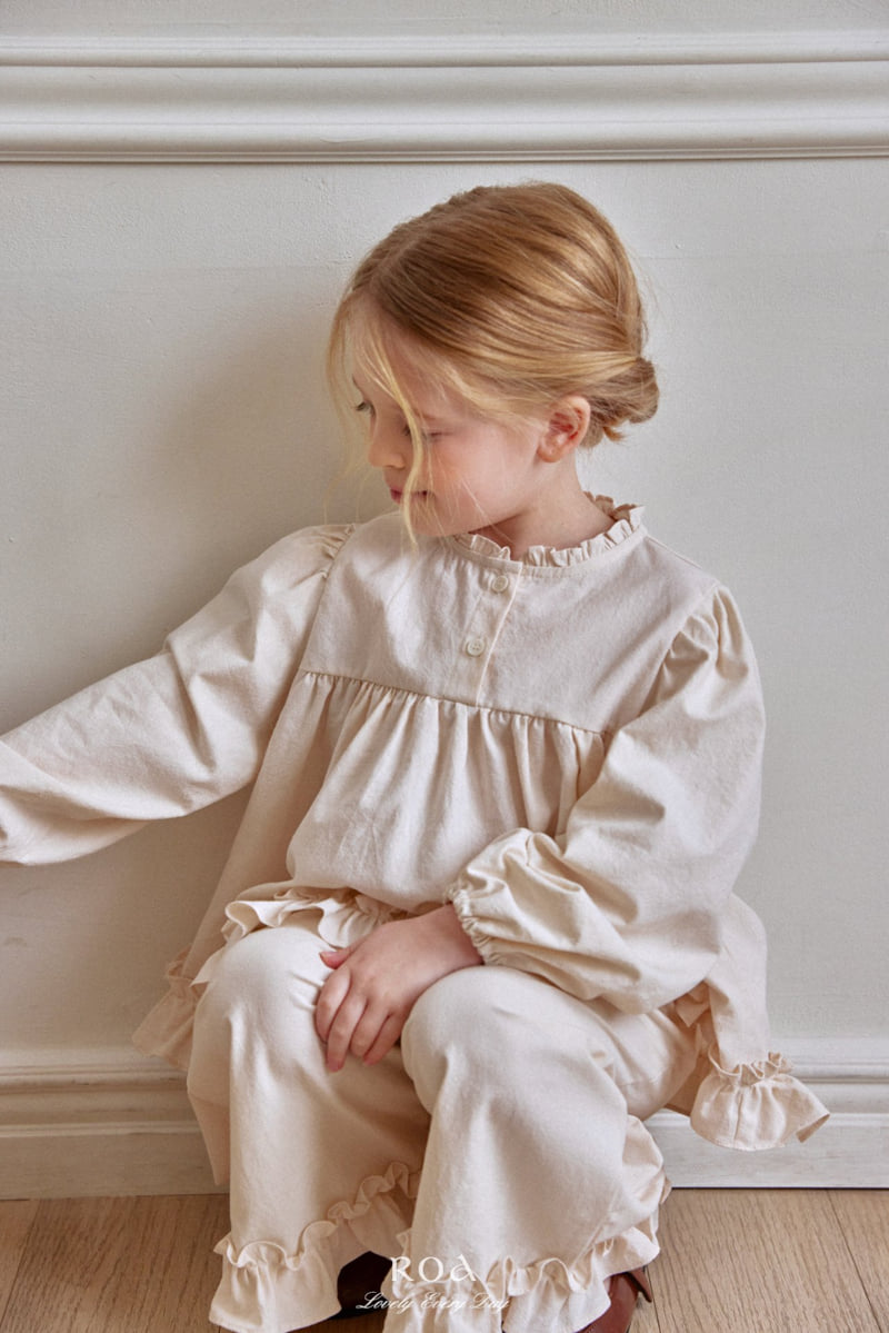 Roa - Korean Children Fashion - #childrensboutique - Square Lace Set - 2