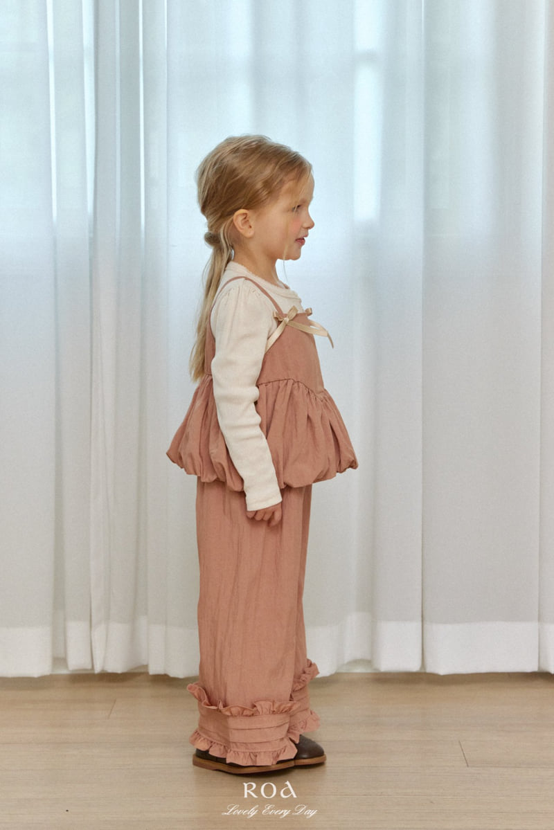 Roa - Korean Children Fashion - #designkidswear - Ribbon Bubble Set - 4