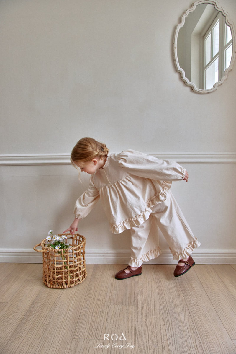 Roa - Korean Children Fashion - #designkidswear - Square Lace Set - 4