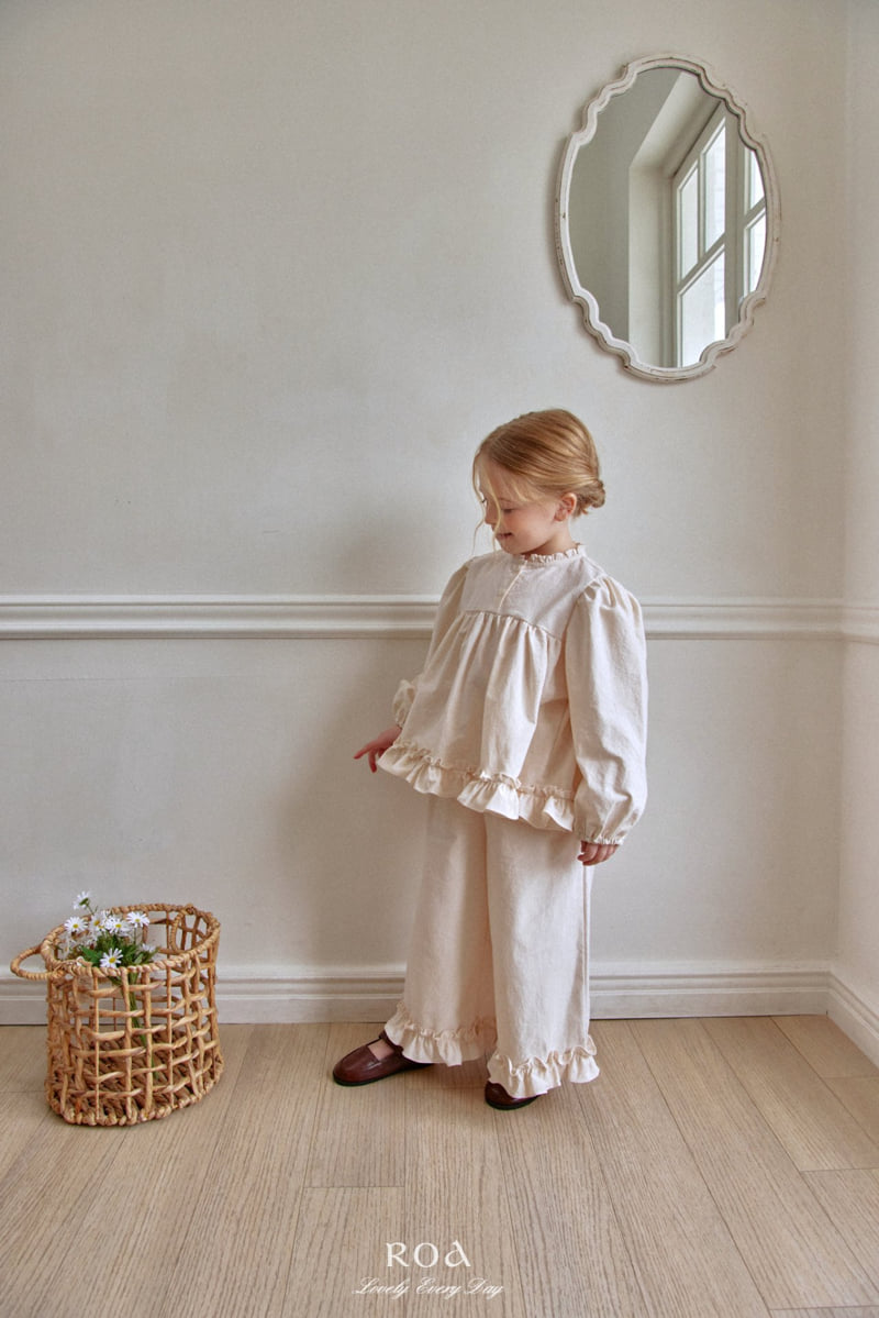 Roa - Korean Children Fashion - #fashionkids - Square Lace Set - 5