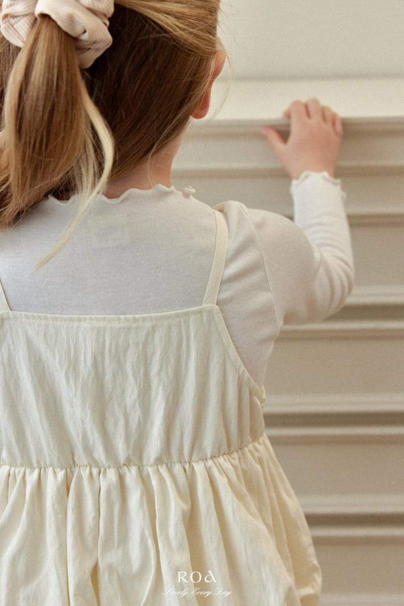 Roa - Korean Children Fashion - #kidsshorts - Ribbon Bubble Set - 6