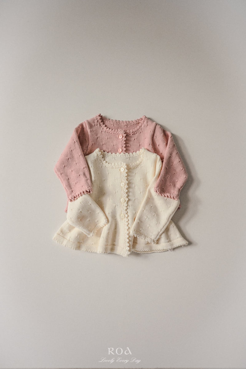 Roa - Korean Children Fashion - #kidsstore - Flared Knit Cardigan - 10