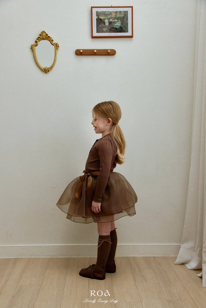 Roa - Korean Children Fashion - #kidsstore - Sheer Double-Layer Skirt - 2