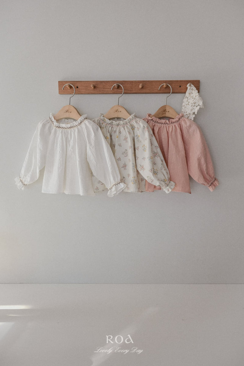 Roa - Korean Children Fashion - #kidzfashiontrend - Smocked Printed Blouse - 10