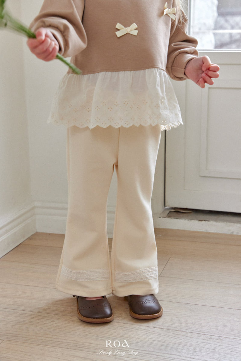 Roa - Korean Children Fashion - #littlefashionista - Spring Ribbon Sweatshirt - 5