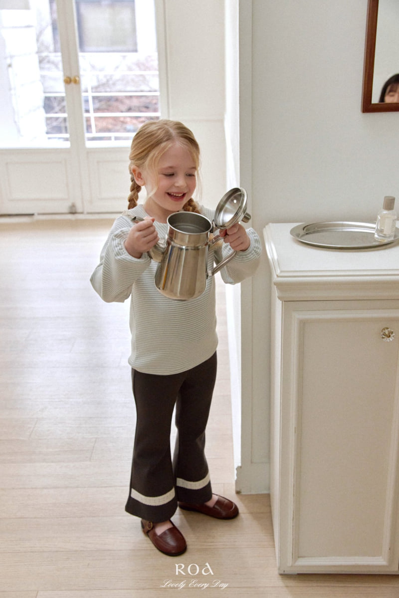 Roa - Korean Children Fashion - #littlefashionista - Lace Bootcut Pants - 3