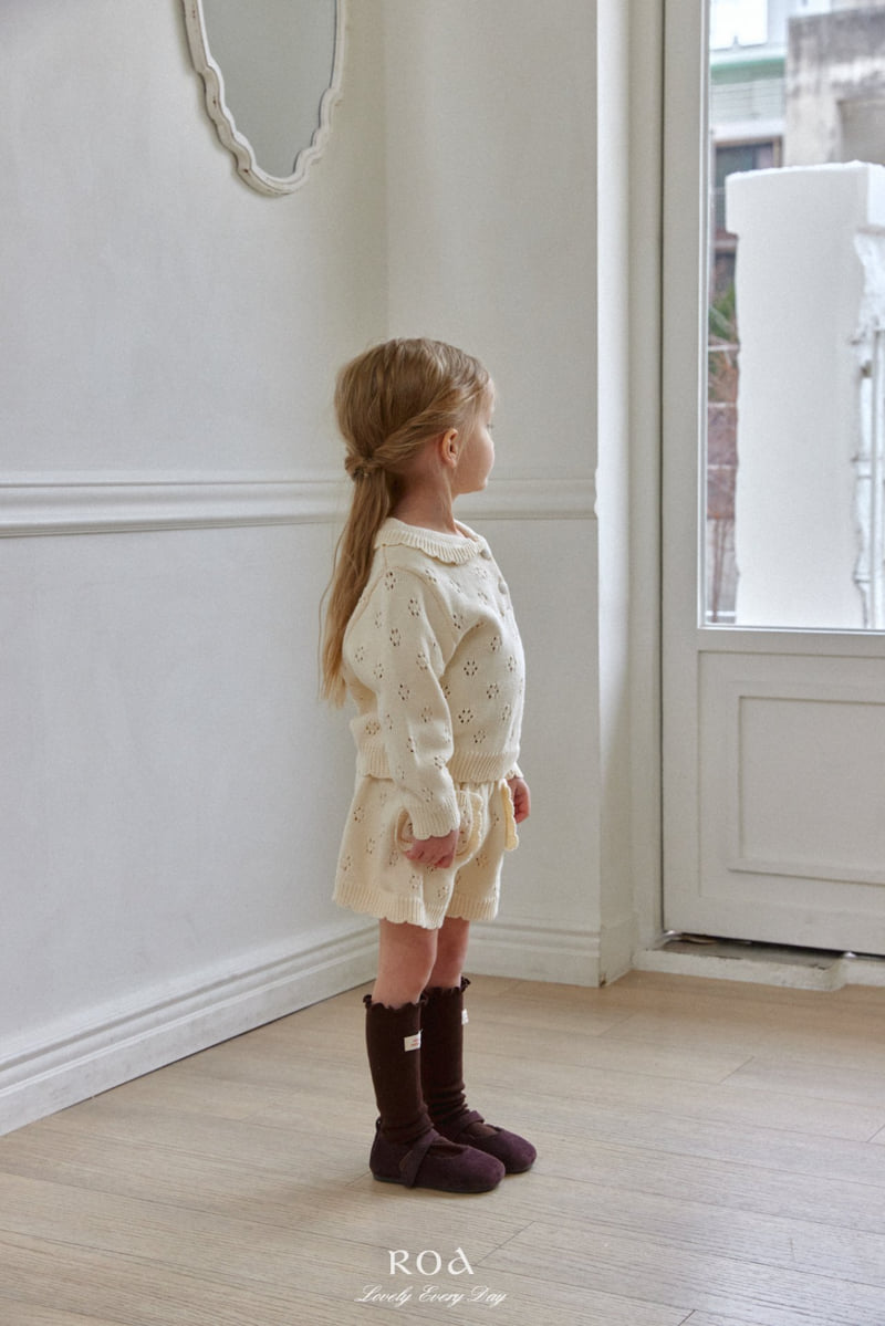 Roa - Korean Children Fashion - #littlefashionista - Punching Knit Set - 7