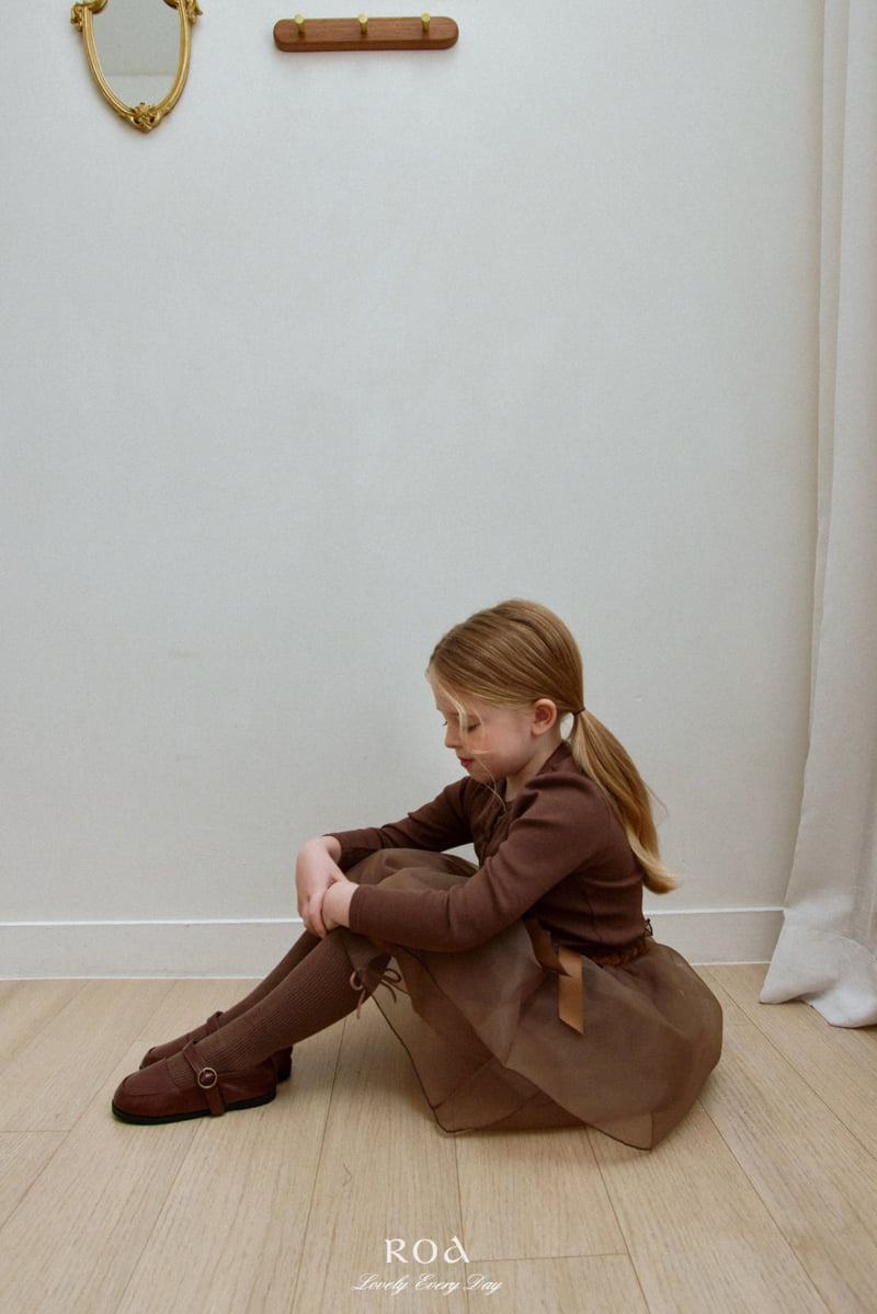 Roa - Korean Children Fashion - #littlefashionista - Sheer Double-Layer Skirt - 5