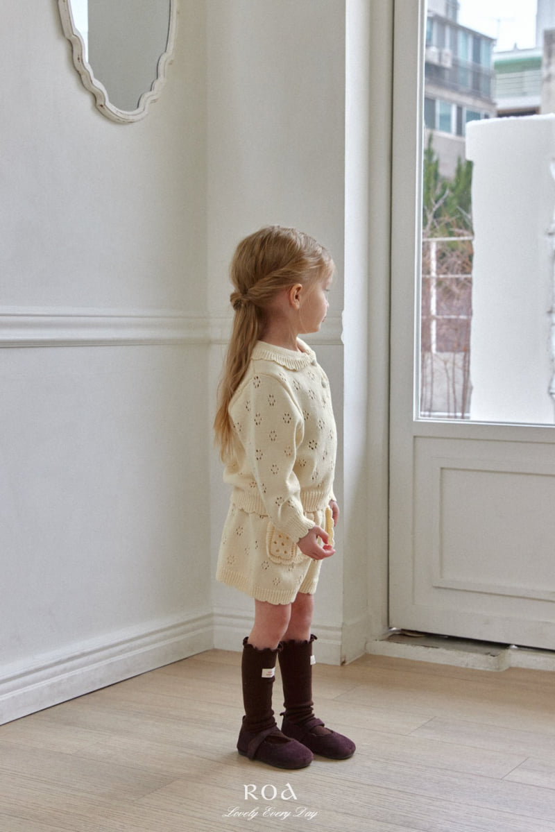 Roa - Korean Children Fashion - #magicofchildhood - Punching Knit Set - 8