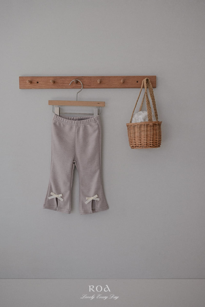 Roa - Korean Children Fashion - #minifashionista - Ribbon Bootcut Pants - 11