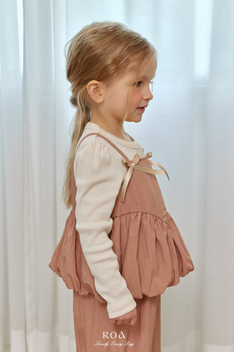 Roa - Korean Children Fashion - #minifashionista - Ribbed Basic Tee - 4