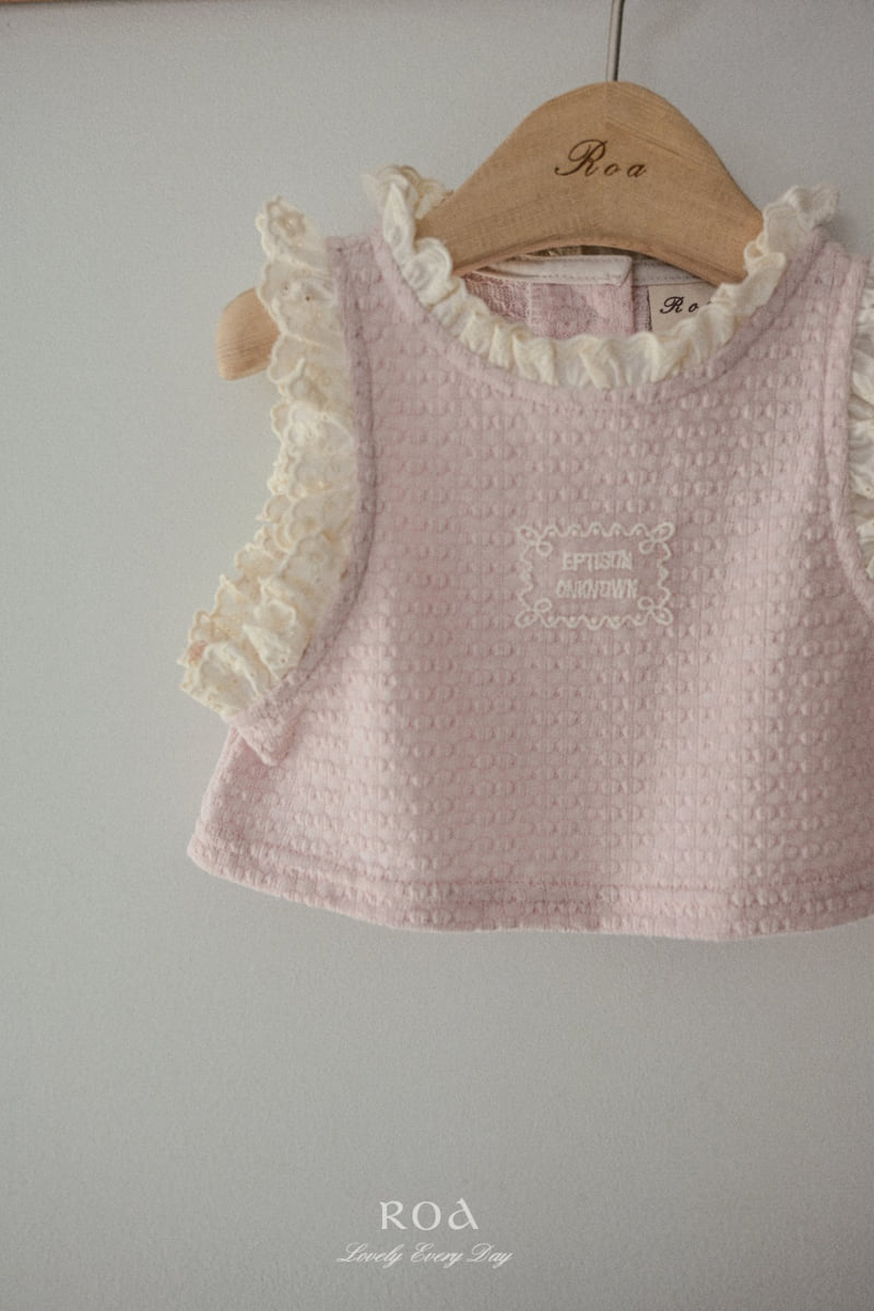 Roa - Korean Children Fashion - #prettylittlegirls - Frill Sleeveless Vest - 11