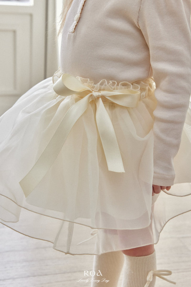 Roa - Korean Children Fashion - #prettylittlegirls - Sheer Double-Layer Skirt - 8