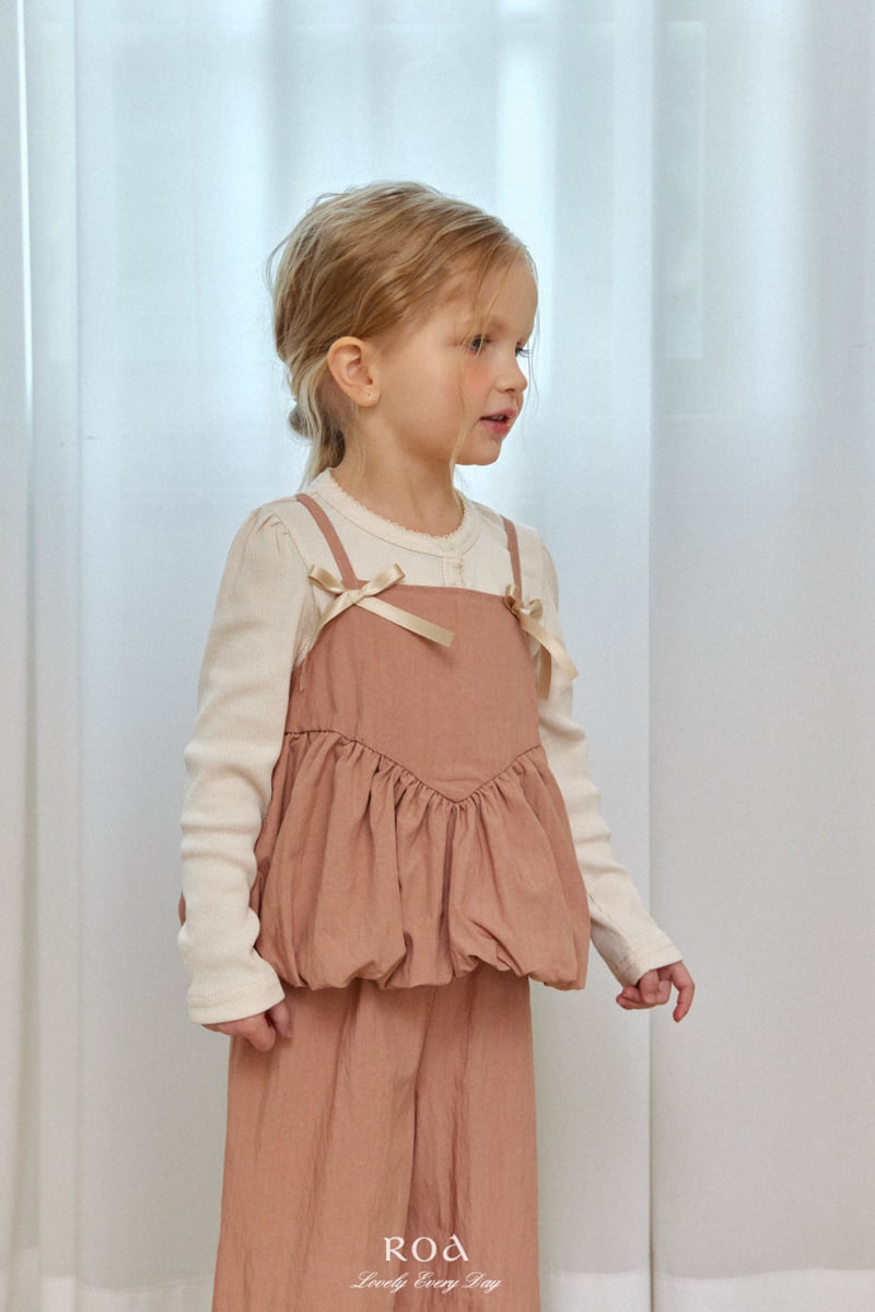 Roa - Korean Children Fashion - #stylishchildhood - Ribbed Basic Tee - 7