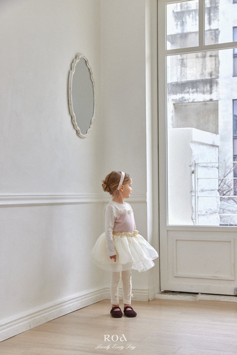 Roa - Korean Children Fashion - #stylishchildhood - Intarsia Leggings - 10