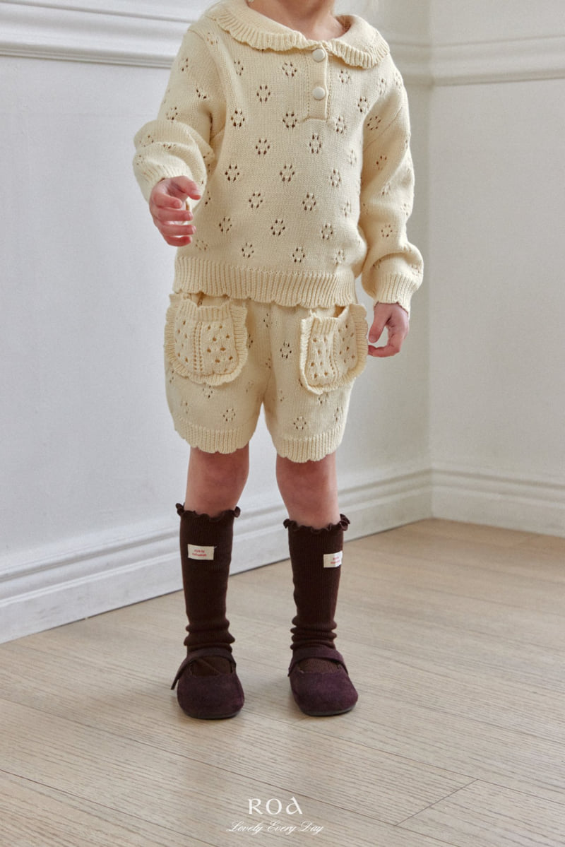 Roa - Korean Children Fashion - #todddlerfashion - Punching Knit Set - 11