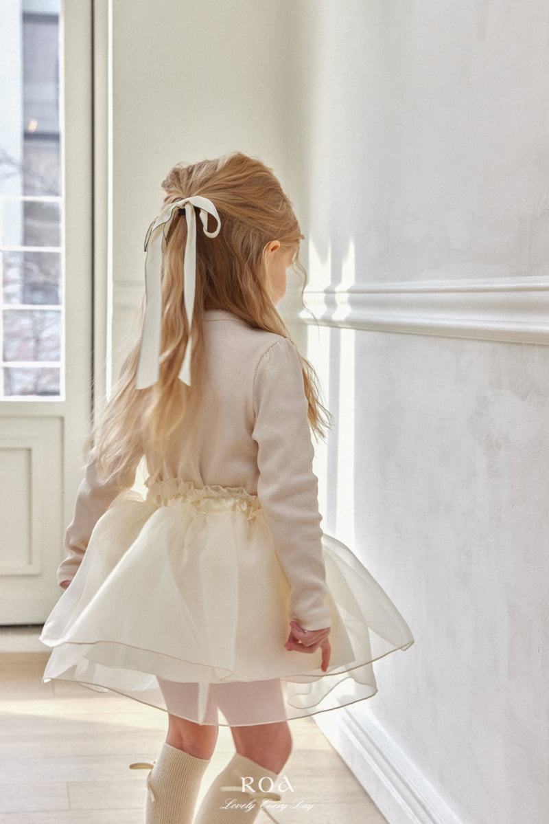 Roa - Korean Children Fashion - #todddlerfashion - Sheer Double-Layer Skirt - 9