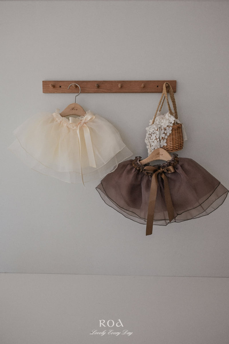 Roa - Korean Children Fashion - #toddlerclothing - Sheer Double-Layer Skirt - 10