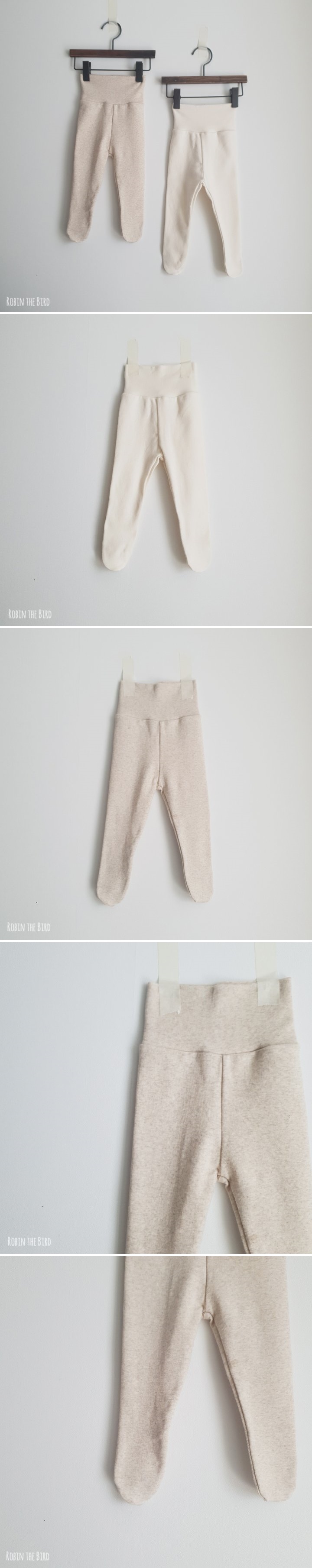 Saerobin - Korean Baby Fashion - #babyboutique - Tummy-Care Footed Leggings