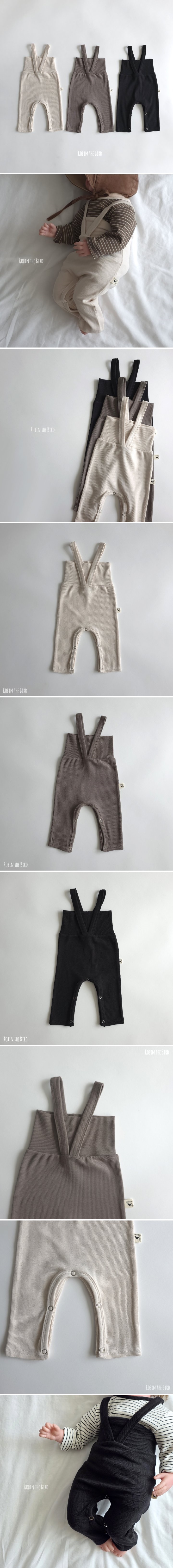 Saerobin - Korean Baby Fashion - #babyboutiqueclothing - Modal Suspender Leggings