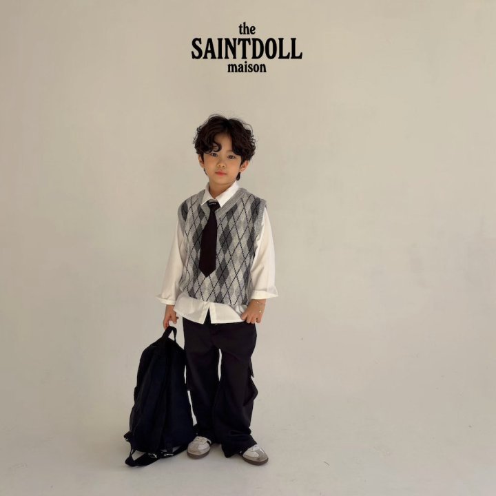 Saint Doll - Korean Children Fashion - #Kfashion4kids - Label Necktie - 11