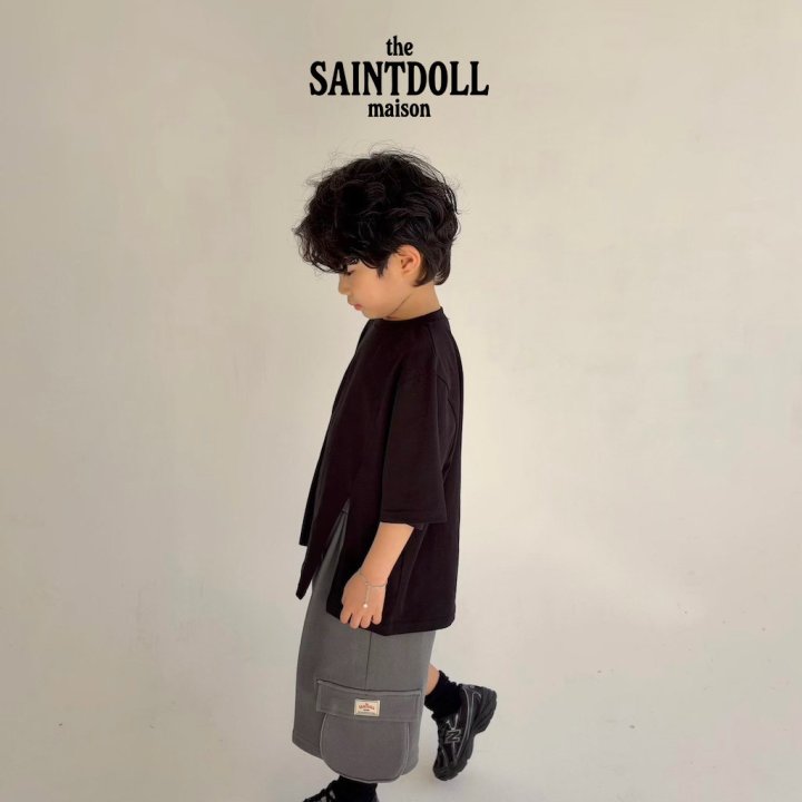 Saint Doll - Korean Children Fashion - #Kfashion4kids - Diagonal Panel Tee - 11