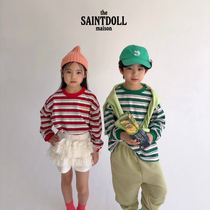 Saint Doll - Korean Children Fashion - #Kfashion4kids - Tom Stripe Tee - 9