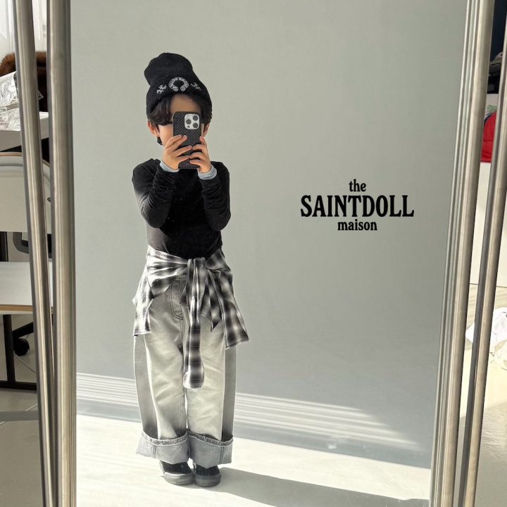 Saint Doll - Korean Children Fashion - #Kfashion4kids - Cloud Denim Pants - 12