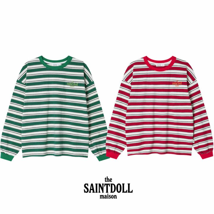 Saint Doll - Korean Children Fashion - #childofig - Tom Stripe Tee