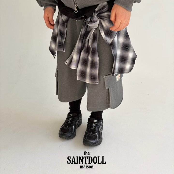 Saint Doll - Korean Children Fashion - #childofig - Chunky Pocket Bermuda Pants - 10