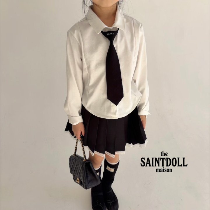Saint Doll - Korean Children Fashion - #childofig - Slim Line Shirt - 9