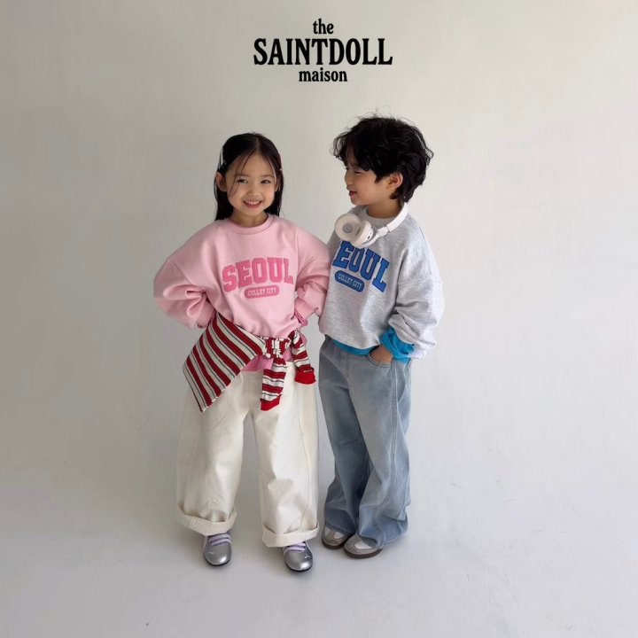Saint Doll - Korean Children Fashion - #prettylittlegirls - Seoul Sweatshirt - 4