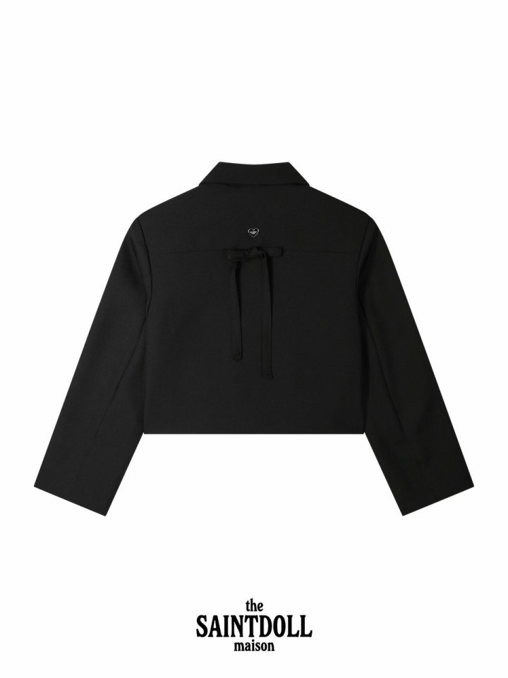 Back Ribbon Short Jacket by Saint Doll for Child - view 10