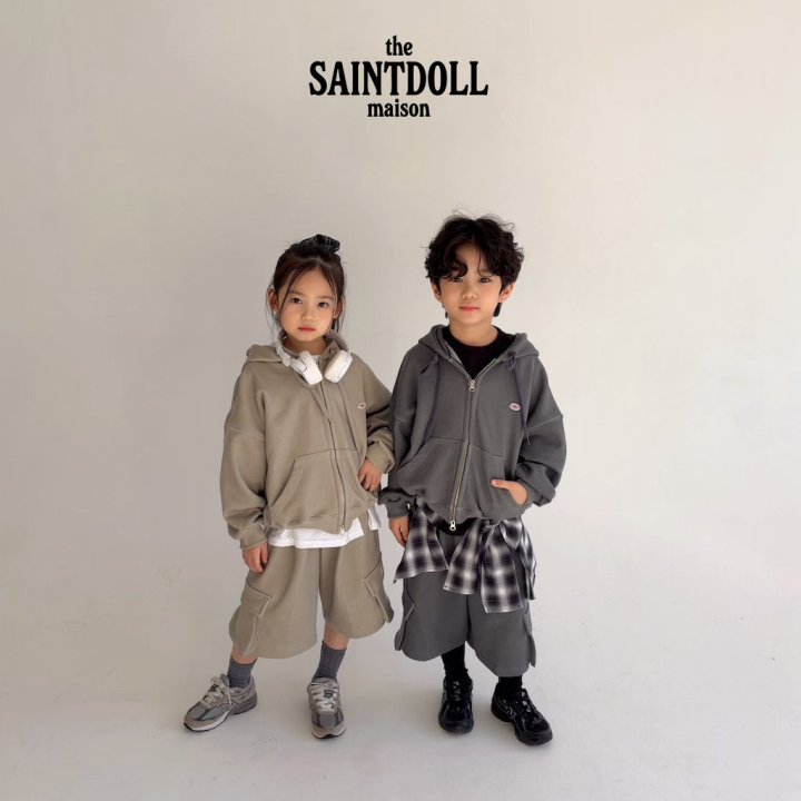 Saint Doll - Korean Children Fashion - #childrensboutique - Chunky Pocket Bermuda Pants - 12