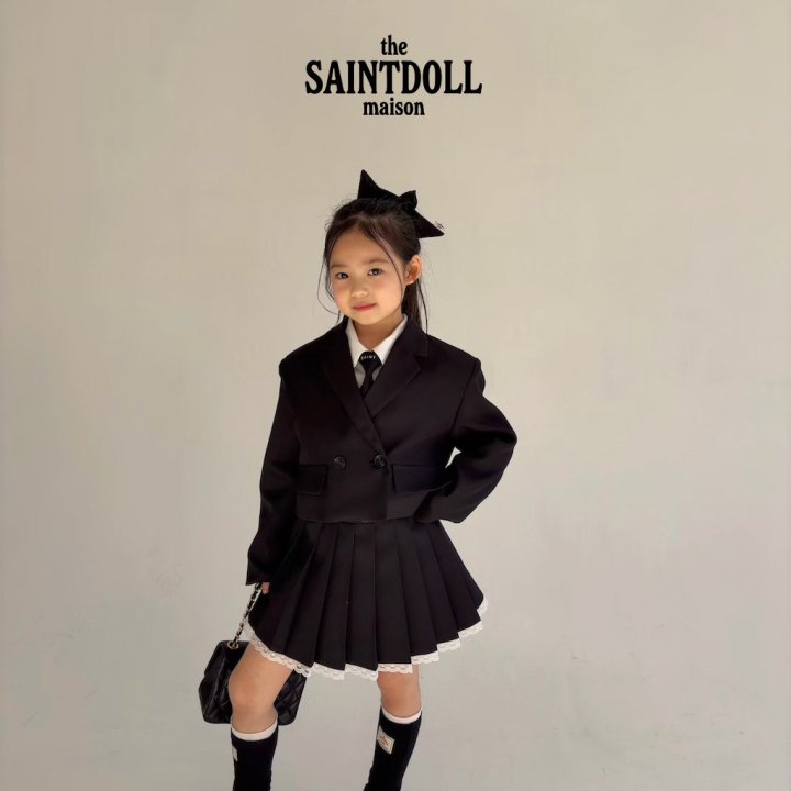 Back Ribbon Short Jacket by Saint Doll for Child - view 11