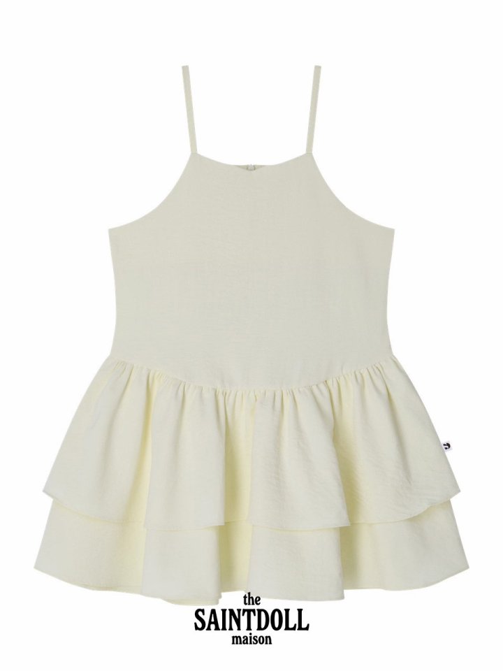 Saint Doll - Korean Children Fashion - #designkidswear - Praline Sleeveless One-piece - 3