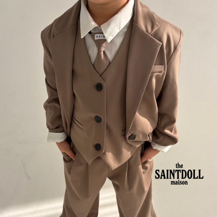 Saint Doll - Korean Children Fashion - #designkidswear - Label Necktie - 5