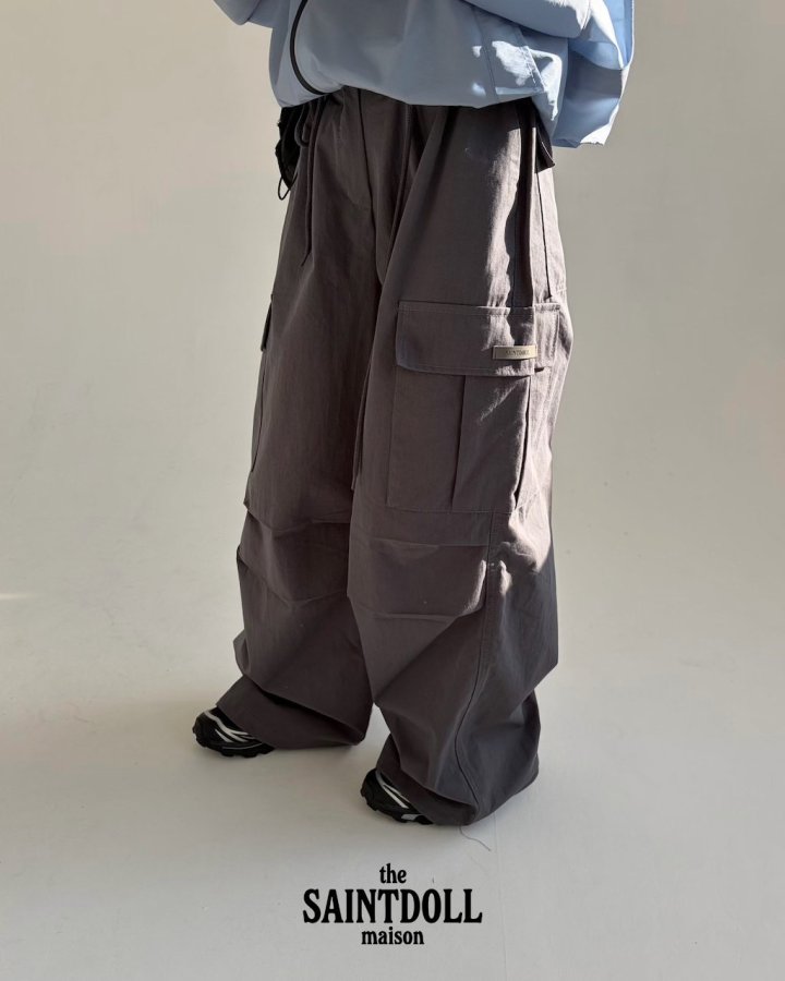 Saint Doll - Korean Children Fashion - #designkidswear - Cargo String Pants - 3
