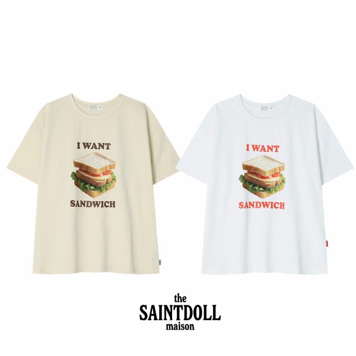 Saint Doll - Korean Children Fashion - #designkidswear - Sandwich Tee