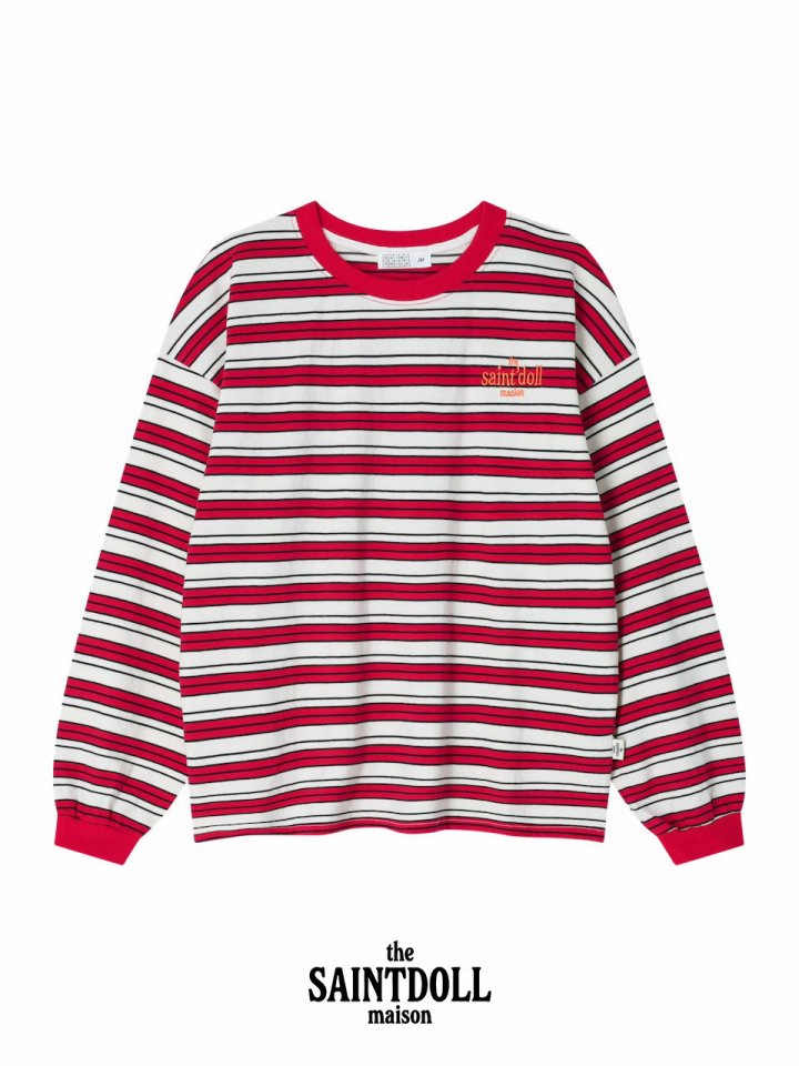 Saint Doll - Korean Children Fashion - #designkidswear - Tom Stripe Tee - 3