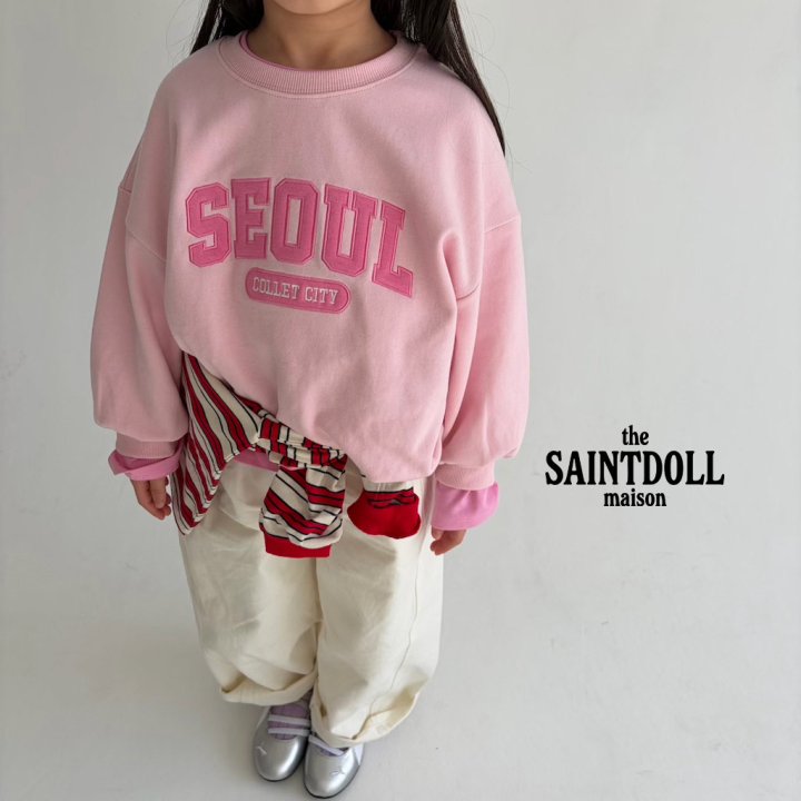 Saint Doll - Korean Children Fashion - #designkidswear - Seoul Sweatshirt - 7