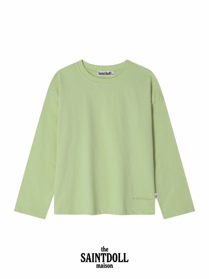 Saint Doll - Korean Children Fashion - #discoveringself - Daily Embroidery Tee - 5