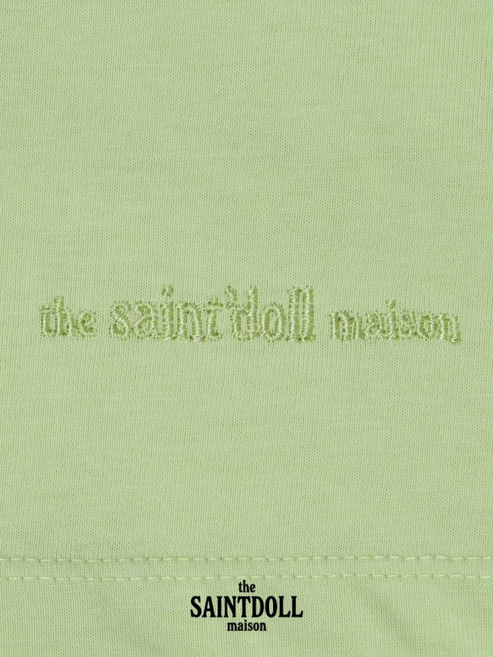 Saint Doll - Korean Children Fashion - #fashionkids - Daily Embroidery Tee - 6