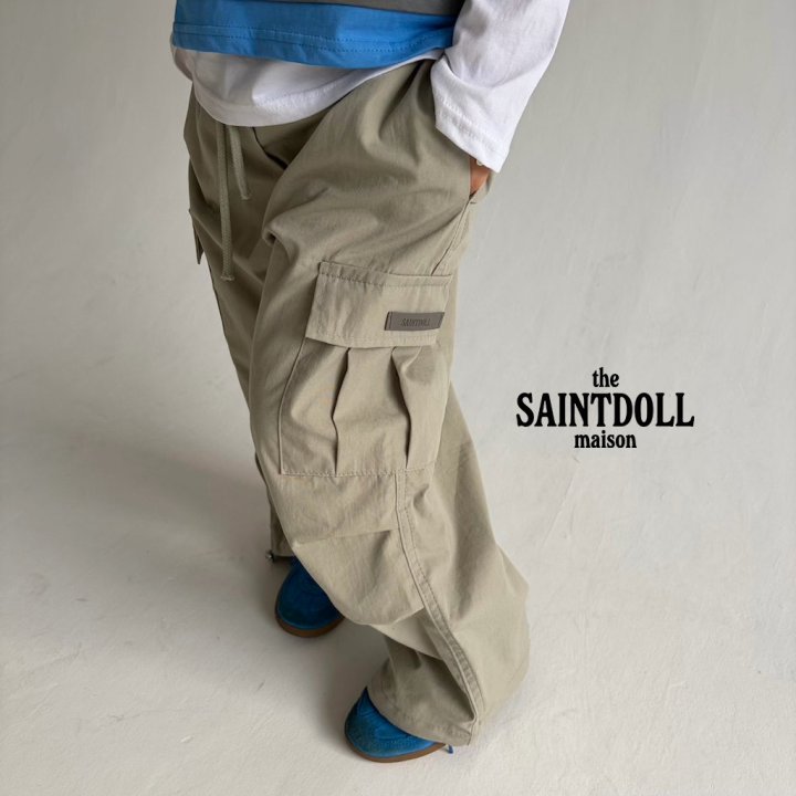 Saint Doll - Korean Children Fashion - #fashionkids - Cargo String Pants - 5