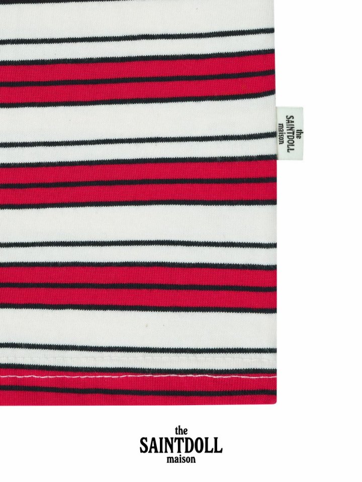 Saint Doll - Korean Children Fashion - #fashionkids - Tom Stripe Tee - 5