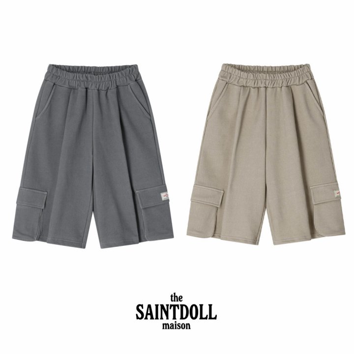 Saint Doll - Korean Children Fashion - #fashionkids - Chunky Pocket Bermuda Pants