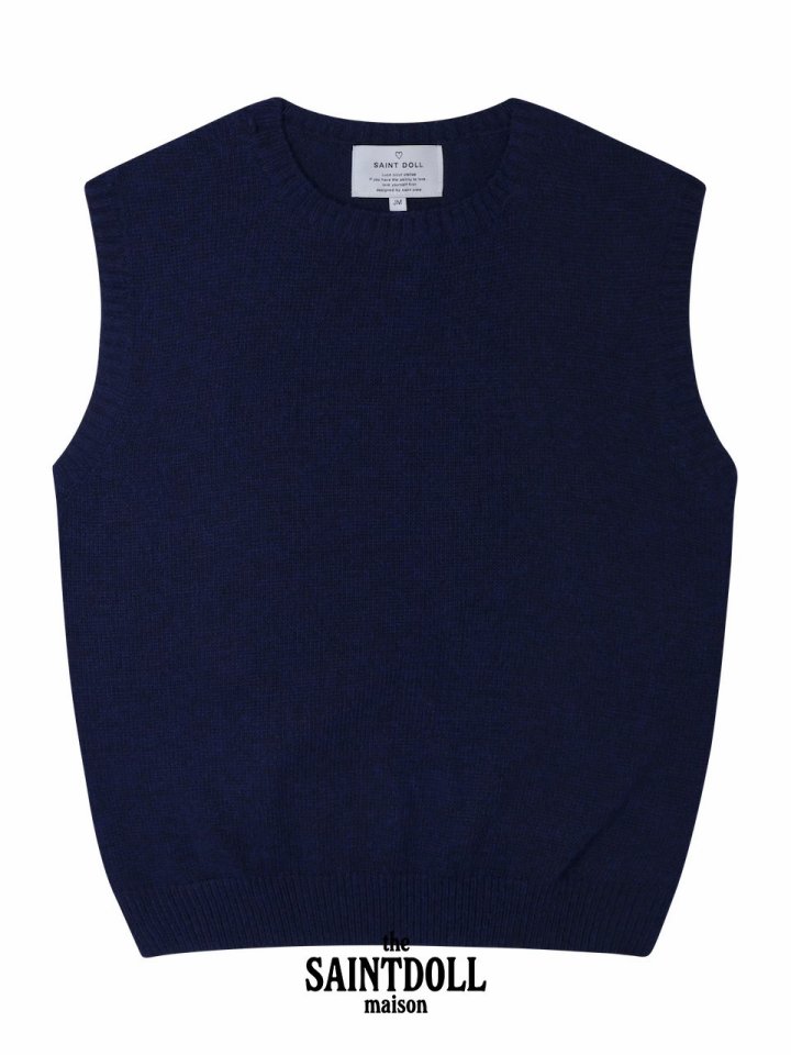 Saint Doll - Korean Children Fashion - #kidsshorts - Round Vest - 5